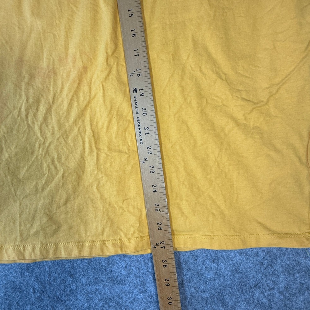 Gallery Dept T-Shirt Mens L Yellow Short Sleeve Hollywood CA Graphic Tee - Picture 7 of 8
